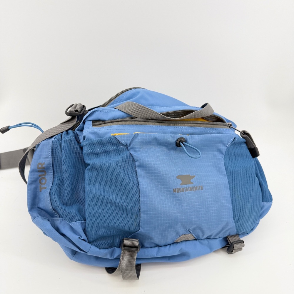 Mountainsmith Tour Lumbar Pack Blue Hiking Outdoor Waist Bag Fanny Pack